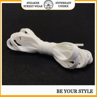 1 CẶP DÂY GIÀY TRẮNG BẢN DẸP - Gin store