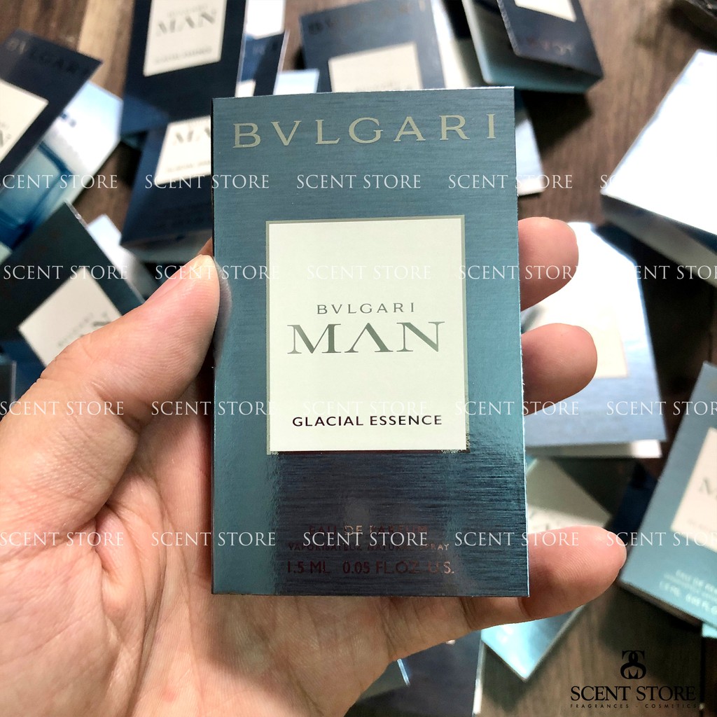 Scentstorevn - Vial chính hãng nước hoa BVLGari Man Glacial Essence [1.5ml]