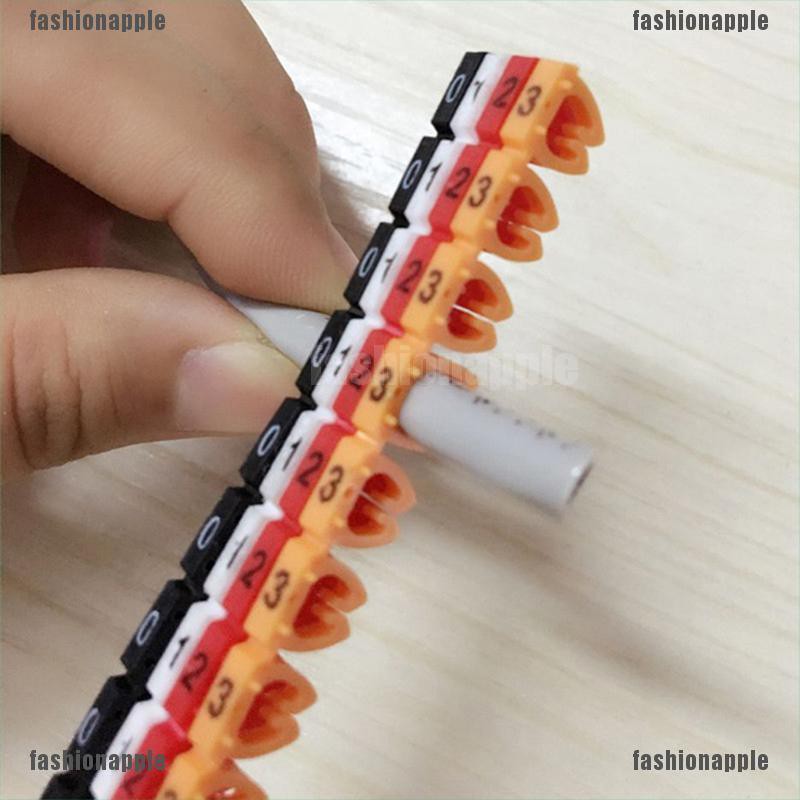 Bộ 100 Nhãn Đánh Dấu RJ45 CAT5 / CAT6 Chống Thấm Nước