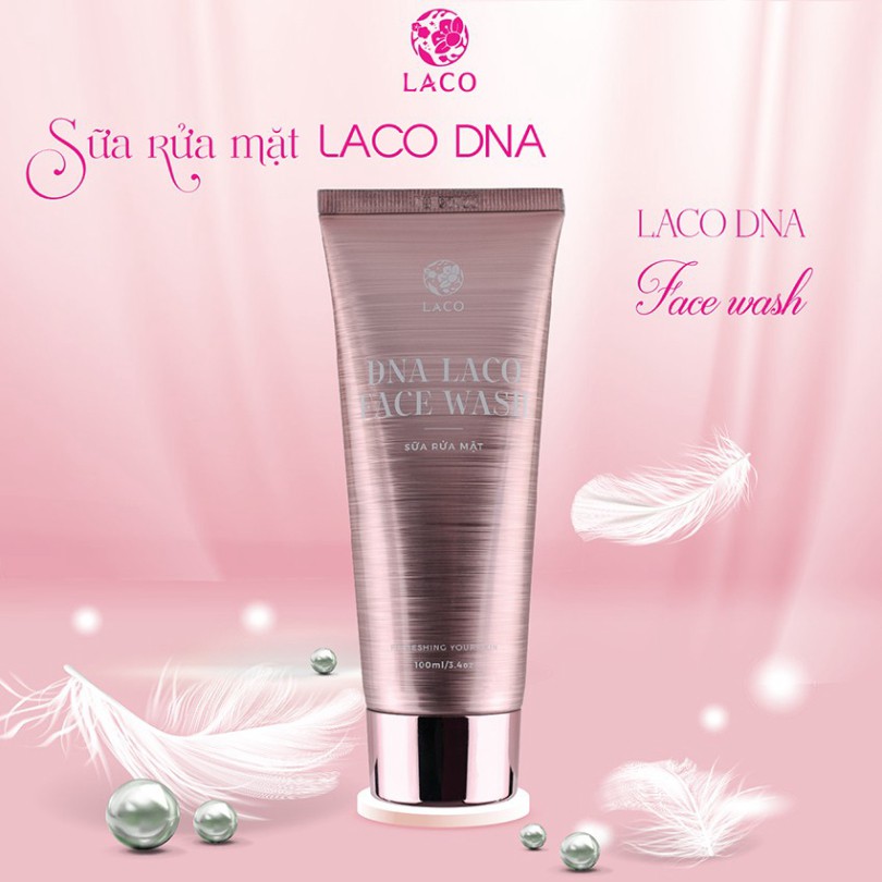 Combo Máy rửa mặt Laco Luxury và Rửa mặt DNA chính hãng tác dụng nâng cơ địa, sạch sâu, đẩy tinh chất BH 12 tháng LITIC