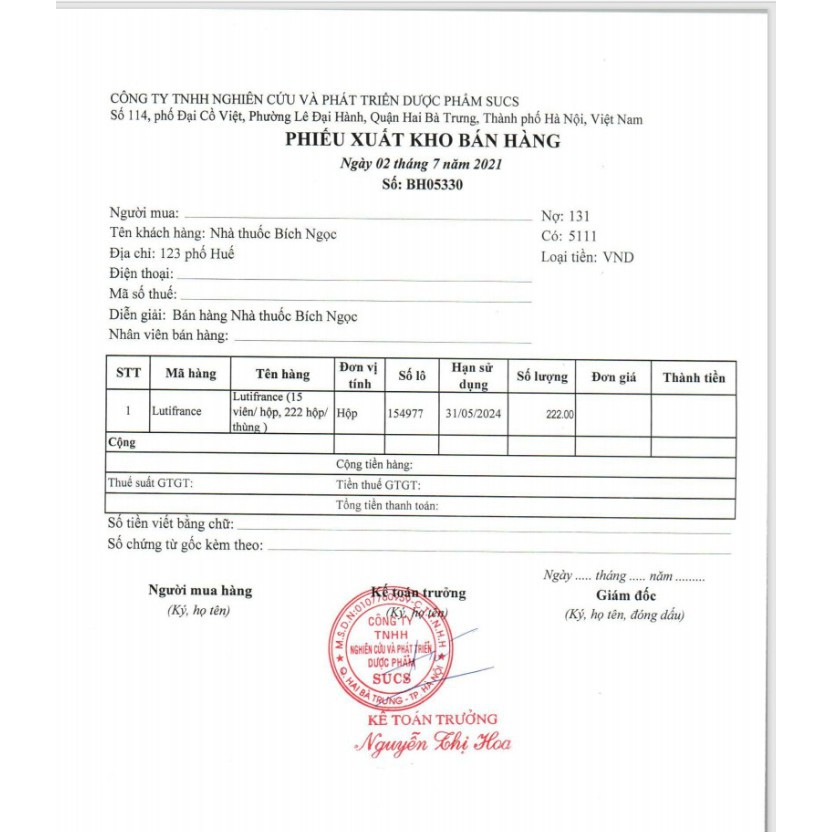 Viên Uống Bổ Mắt Lutinfrance