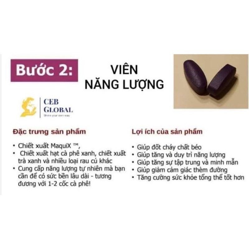 Set Quiari gồm gói bột 950g và một lọ quiari 60v ( 04/2024 )