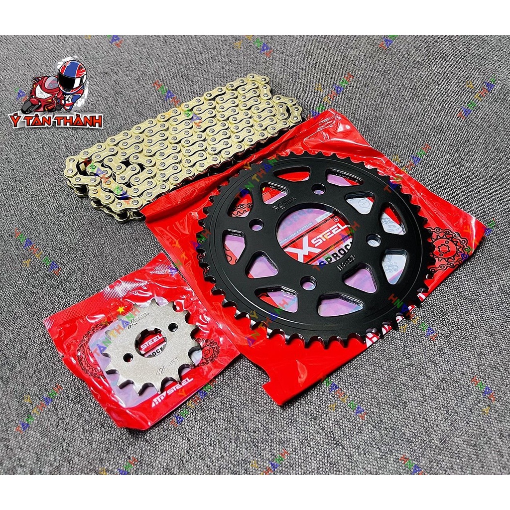 Nhông sên đĩa x1r winner đen MS 58