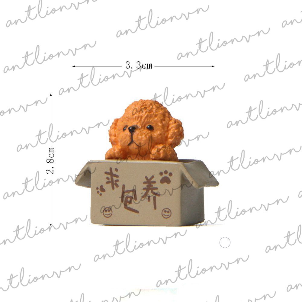 Keycap lẻ hình Chó Poodle Trong Hộp siêu dễ thương Keycap Lionvn