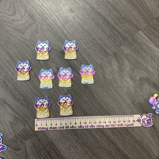 (ZÔ ZÔ) MÈO CHIÊU TÀI TEM TITAN