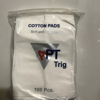 Bông tẩy trang loại có viền 100 miếng Thái Lan