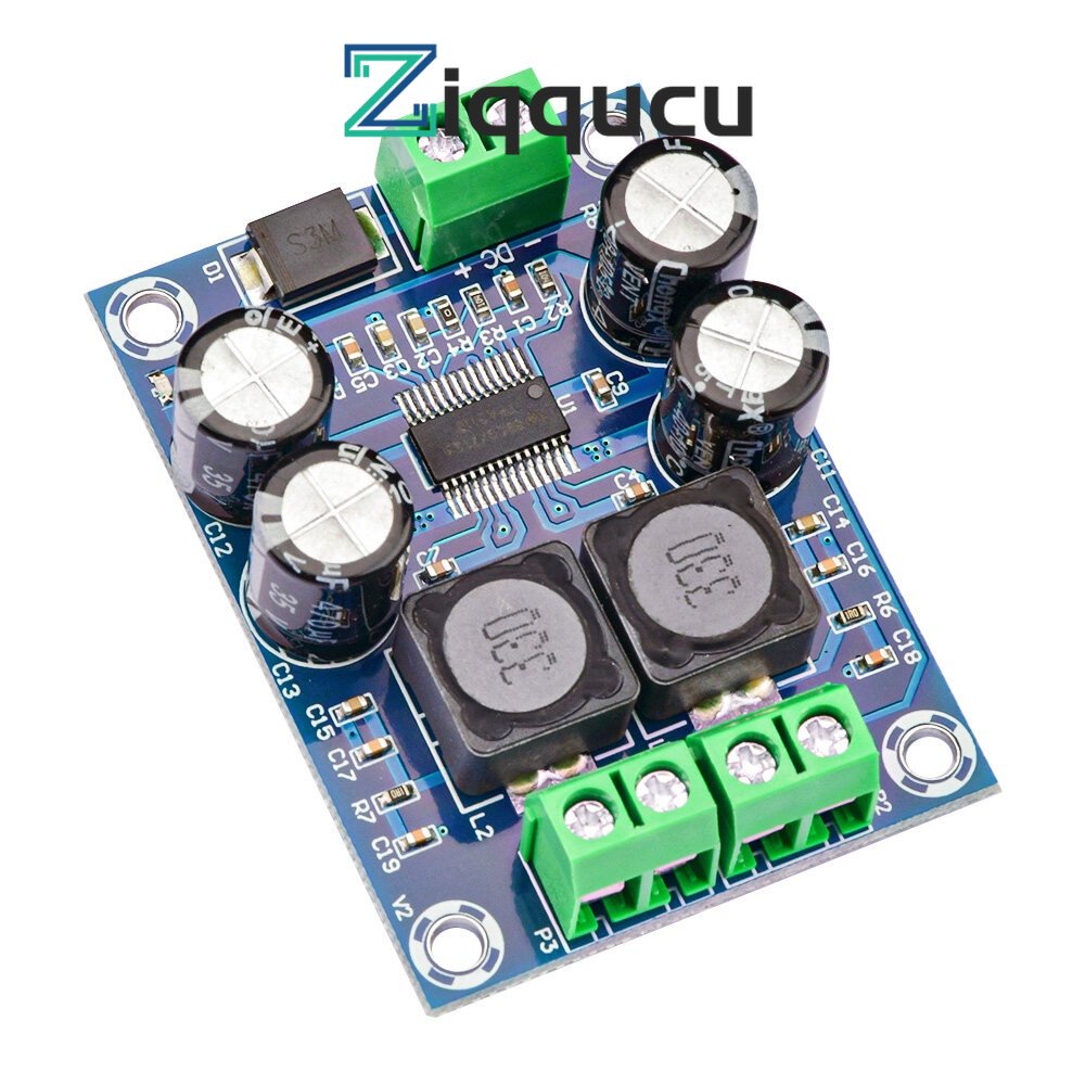 Bảng mạch ZIQQUCU TPA3118 khuếch đại âm thanh kỹ thuật số mono 30W mini