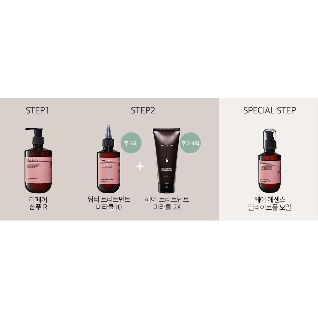 Dầu dưỡng tóc Moremo Hair Essence Delightful Oil 70ml/ 150ml