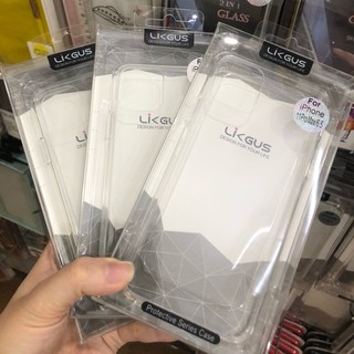 Ốp lưng Likgus Chống Sốc cao cấp cho iP 11 / ip 11 Pro / ip 11 pro Max 6.5inch Viền dẻo, lưng Meka Trong Suốt