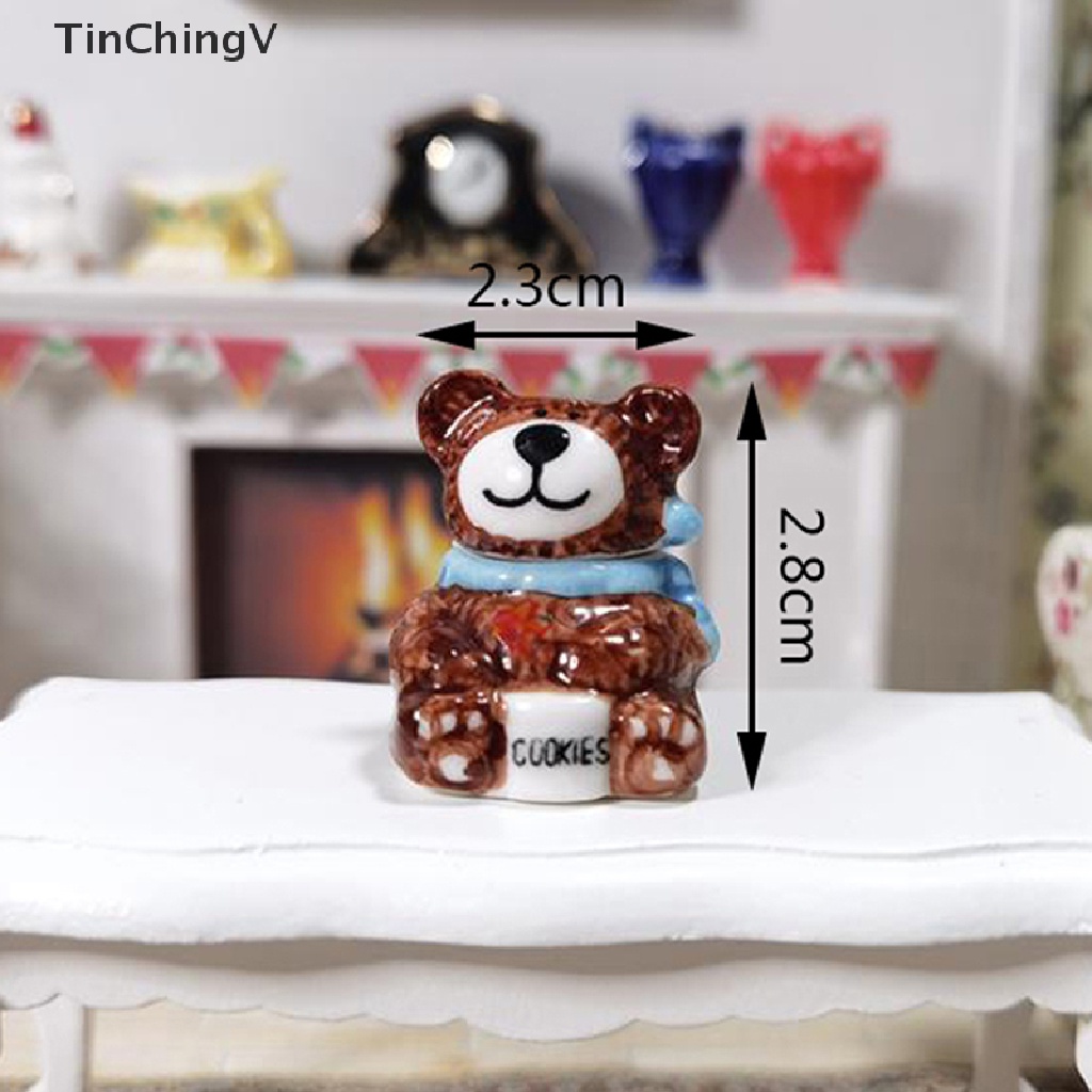 Lọ Gốm Sứ Đựng Kẹo / Kẹo 1: 12 Trang Trí Nhà Búp Bê