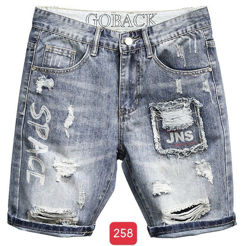 Quần Short Jean Nam Đẹp Co giãn - TCS264