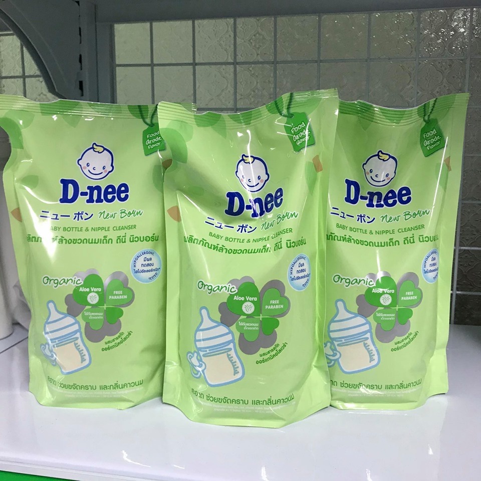 NƯỚC RỬA BÌNH SỮA DNEE organic 600ml