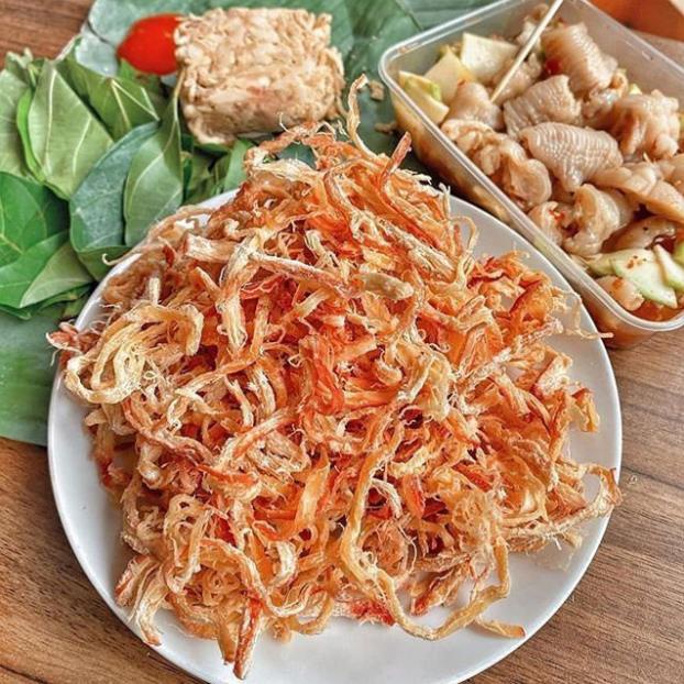 Mực mix 2 vị:Mực khô xé sợi hấp dừa + Mực cán cao cấp hàng loại 1 300g -Mực hấp dừa, Mực cán nguyên , Mực Chuẩn Loại 1 | BigBuy360 - bigbuy360.vn