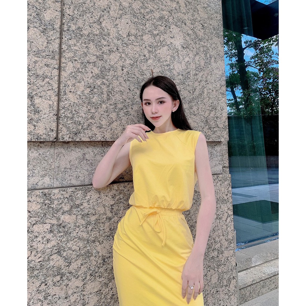 ( Ảnh thật 5 màu ) Set váy thun body form siêu đẹp | BigBuy360 - bigbuy360.vn