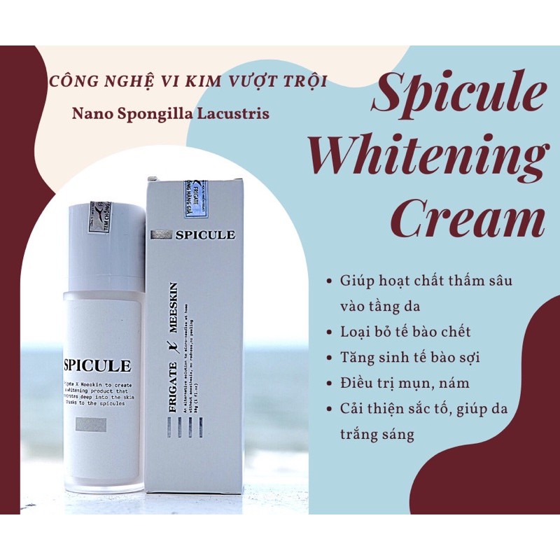 SPICULE- CÔNG NGHỆ PHI KIM TẠI NHÀ - TRẮNG DA TOÀN DIỆN