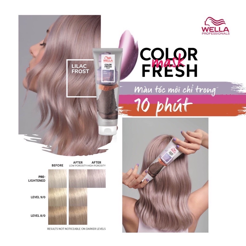 Mặt Nạ Dưỡng Bổ Sung Hạt Màu Wella Color Fresh Mask 30 ml