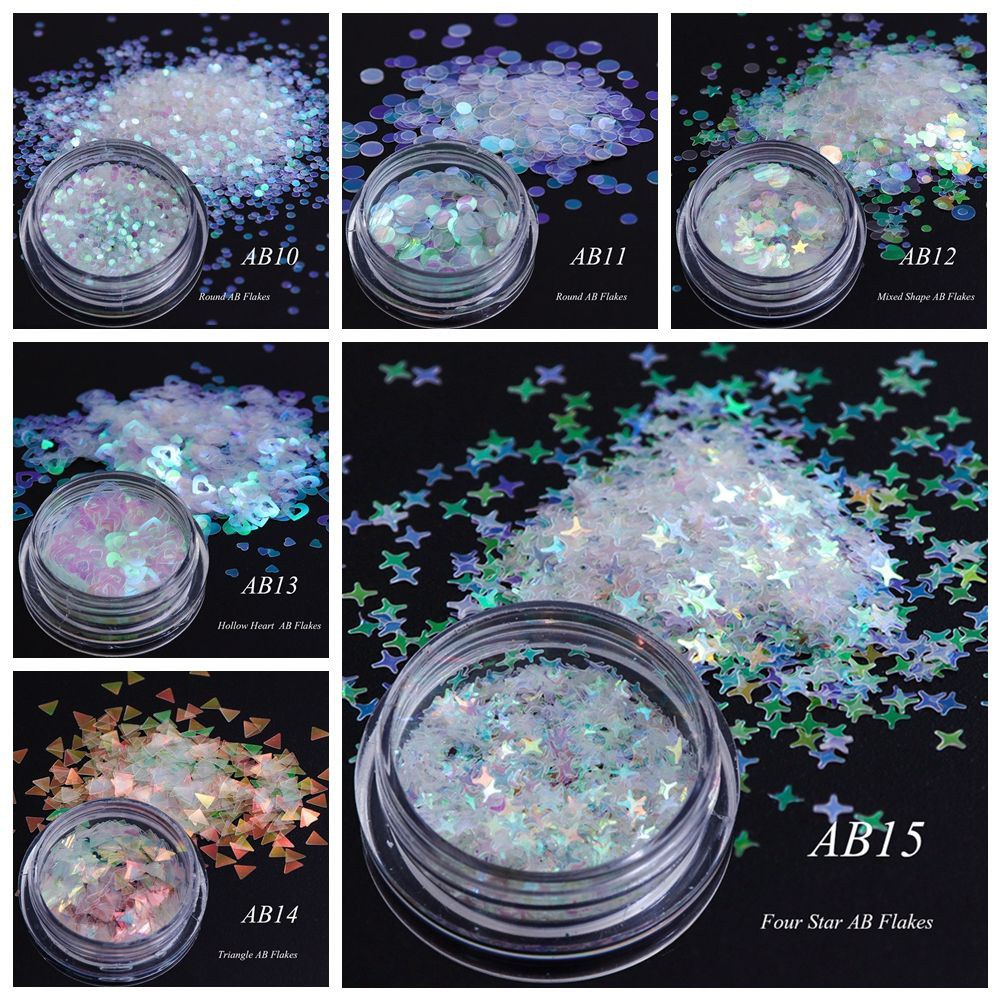 [Hàng mới về] Hủ sequin đính móng trang trí nghệ thuật 3D nhiều mẫu tùy chọn