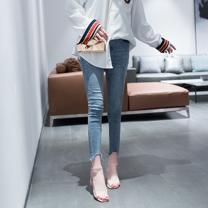 Sandal cao gót đế vuông dáng hàn quốc - G051