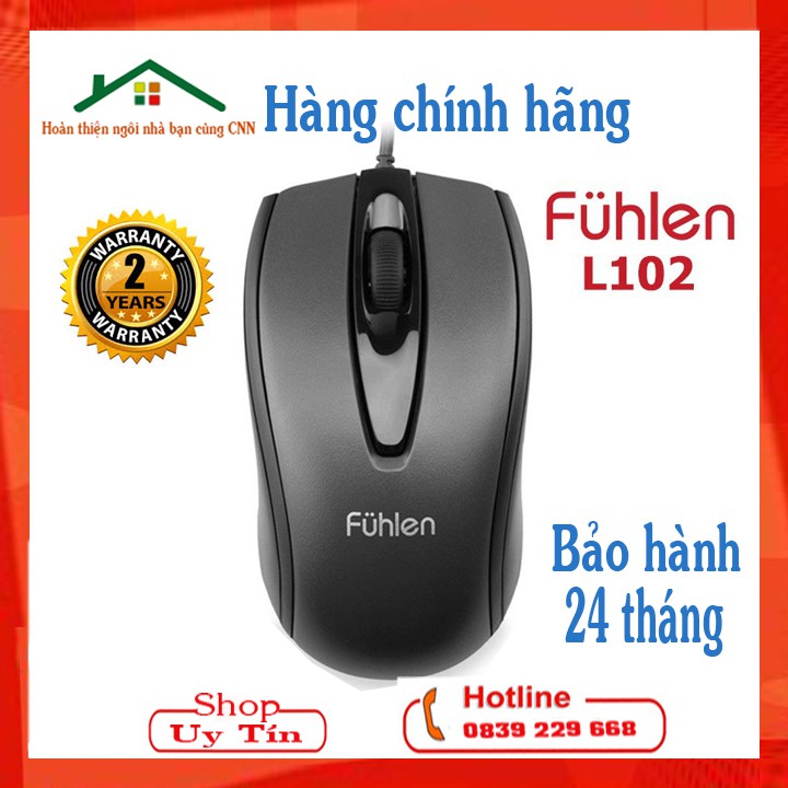 Chuột máy tính Fuhlen L102 - Chuột vi tính Fuhlen L102 chính hãng