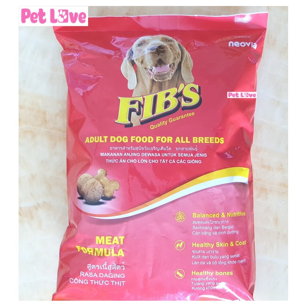 Thức ăn hạt Fib's cho chó lớn (gói 400g)