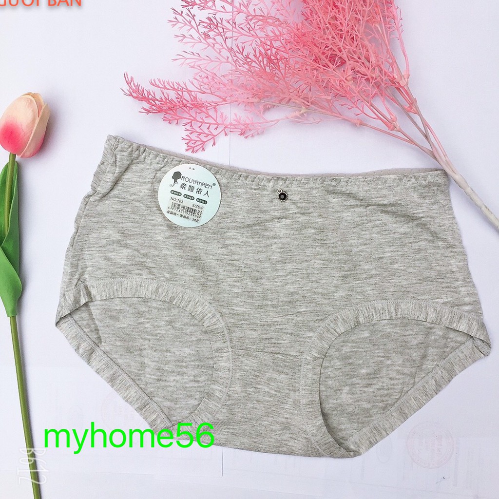 Quần lót muối tiêu cotton 100% 703(shop bao chất) lẻ 1c | BigBuy360 - bigbuy360.vn