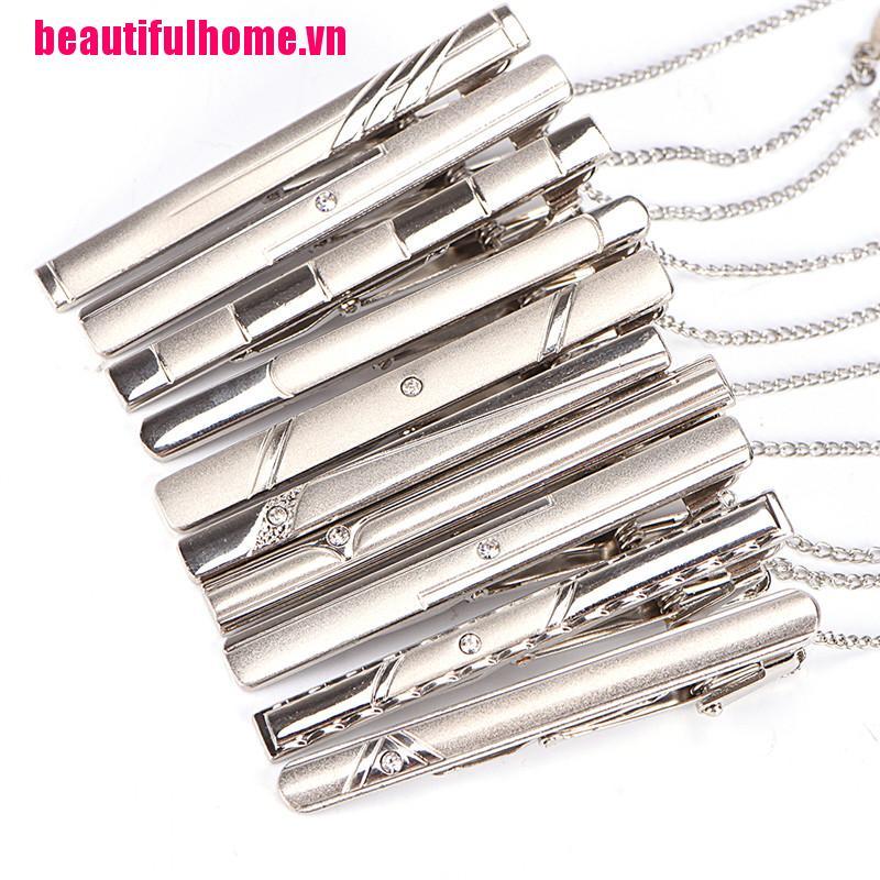 Kẹp Cà Vạt Bằng Thép Không Gỉ Phong Cách