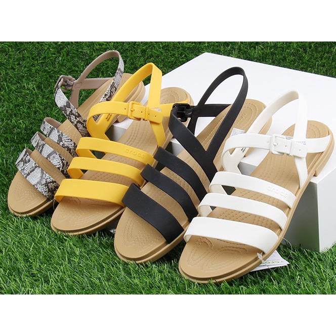 Giày dép crocs - dép sandal nhựa crocs Tulum quai hậu cho nữ chống thấm nước, chống trơn trượt, chống hôi chân