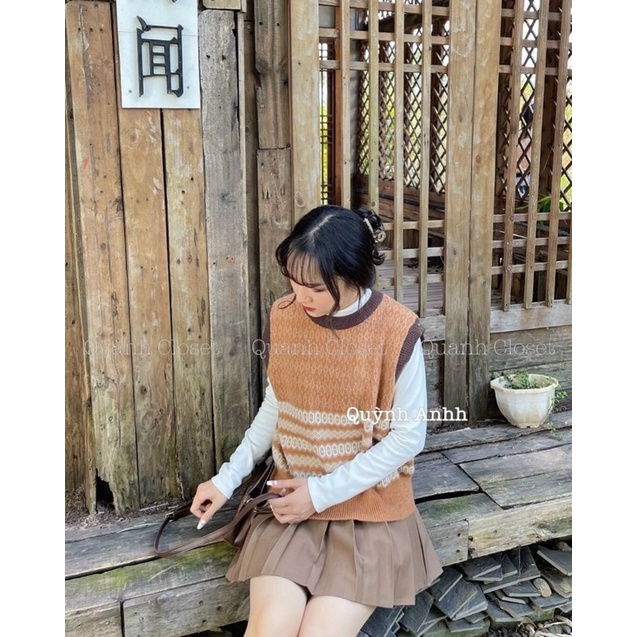 BÁN SỈ ÁO LEN GHILE HOẠ TIẾT THỔ CẨM CỔ TRÒN CHO NỮ | BigBuy360 - bigbuy360.vn