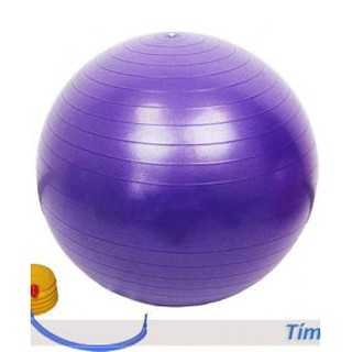 Bóng trơn 65cm + bơm