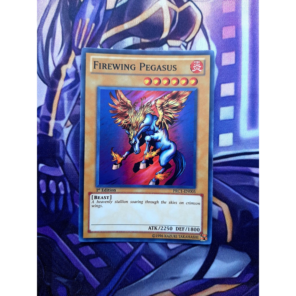Thẻ Bài Mint90 Yugioh Monster Firewing Pegasus - PRC1-EN005 - Super Rare