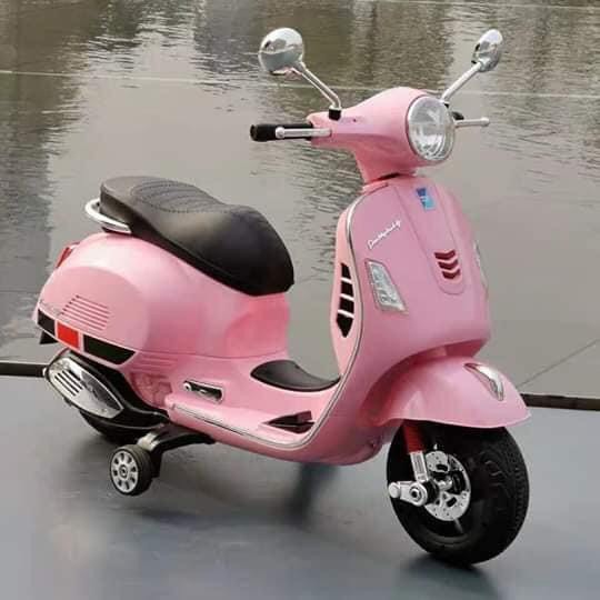 [SP CAO CẤP❤️] Xe máy vespa cho bé Xe máy điện trẻ em sử dụng chân ga cao cấp