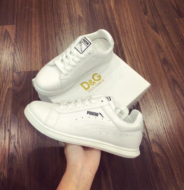 SNEAKER PUMA MÀU BẠC CỰC CHẤT