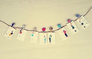 Kẹp gỗ BTS,BT21,GOT7,EXO,Wanna one