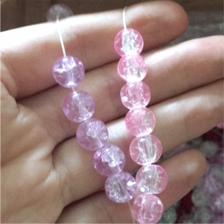 Hạt thủy tinh nứt (Túi 10 viên)