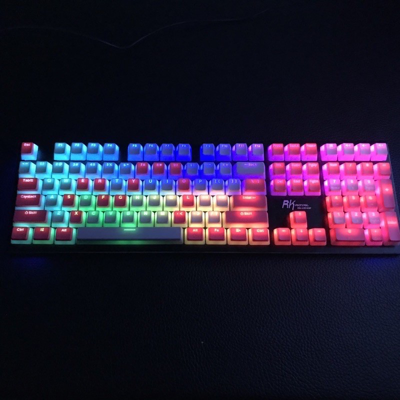 [FREESHIP] Set Bộ Keycap Pudding PBT 110 Phím Xuyên Led Cực Rẻ