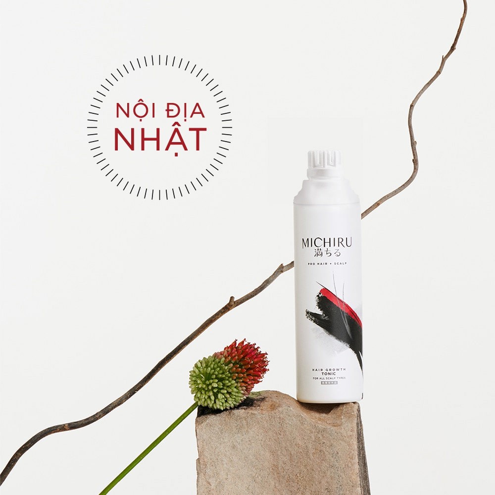 Tinh Chất Tonic Michiru Hair Growth Tonic For All Scalp Types Hỗ Trợ K.ích Thích Mọc Tóc 130g