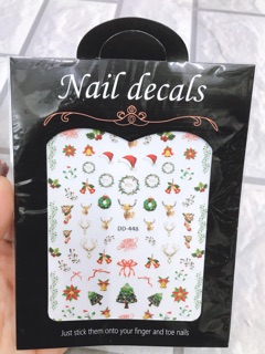 Sticker dán móng tay chân mã dd446
