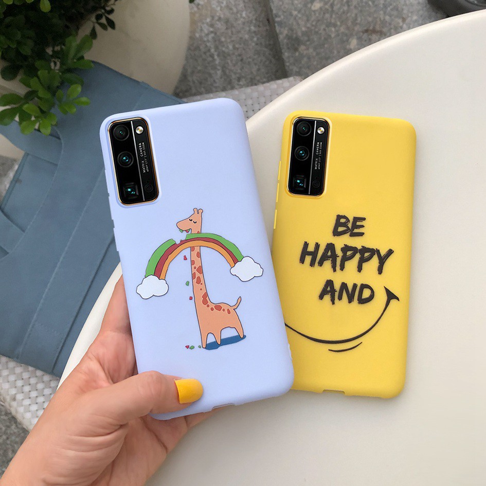Ốp điện thoại TPU dẻo mỏng nhiều họa tiết đáng yêu tùy chọn cho Huawei Honor 30 Pro BMH-AN10 EBG-AN00