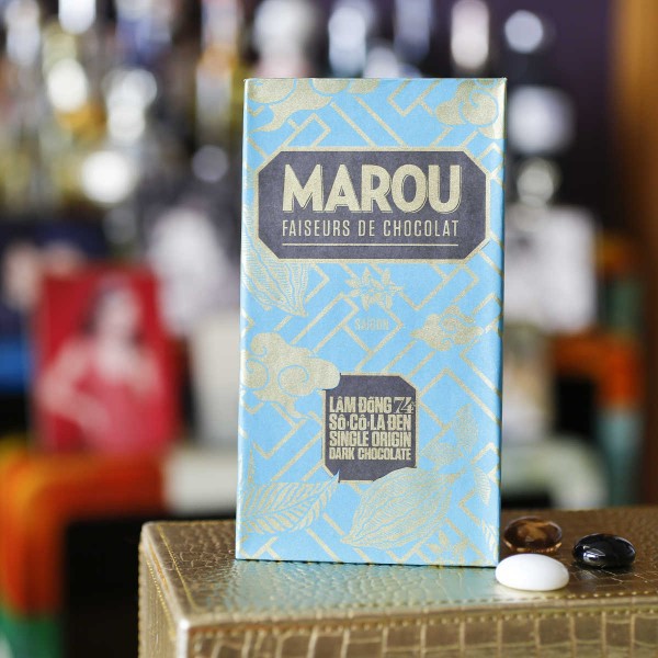 Socola đen Marou Lâm Đồng 74% cacao