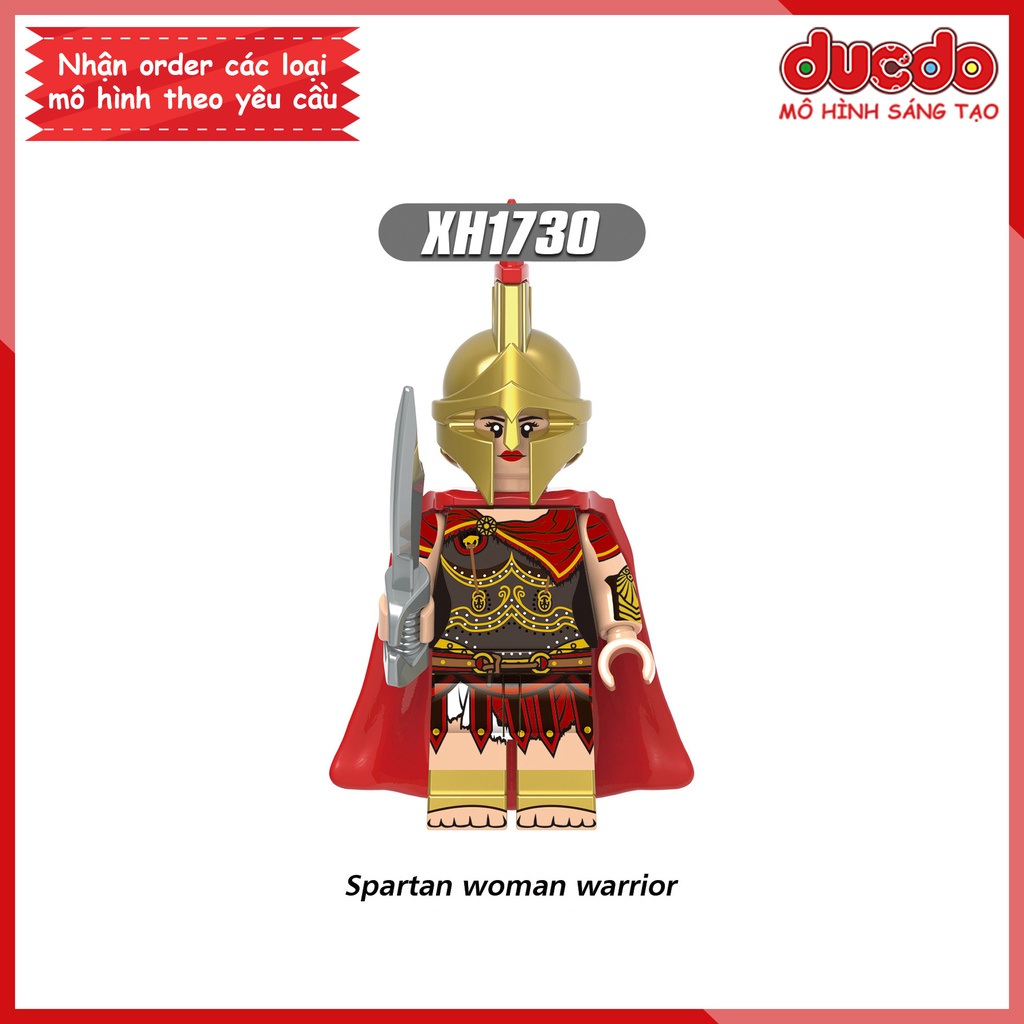 Minifigures chiến binh La Mã và lính Thập tự chinh - Đồ chơi Lắp ghép Xếp hình Mini Mô hình Iron Man XINH X0316