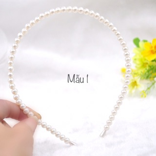 B53 Bờm tóc giả ngọc trai nhân tạo