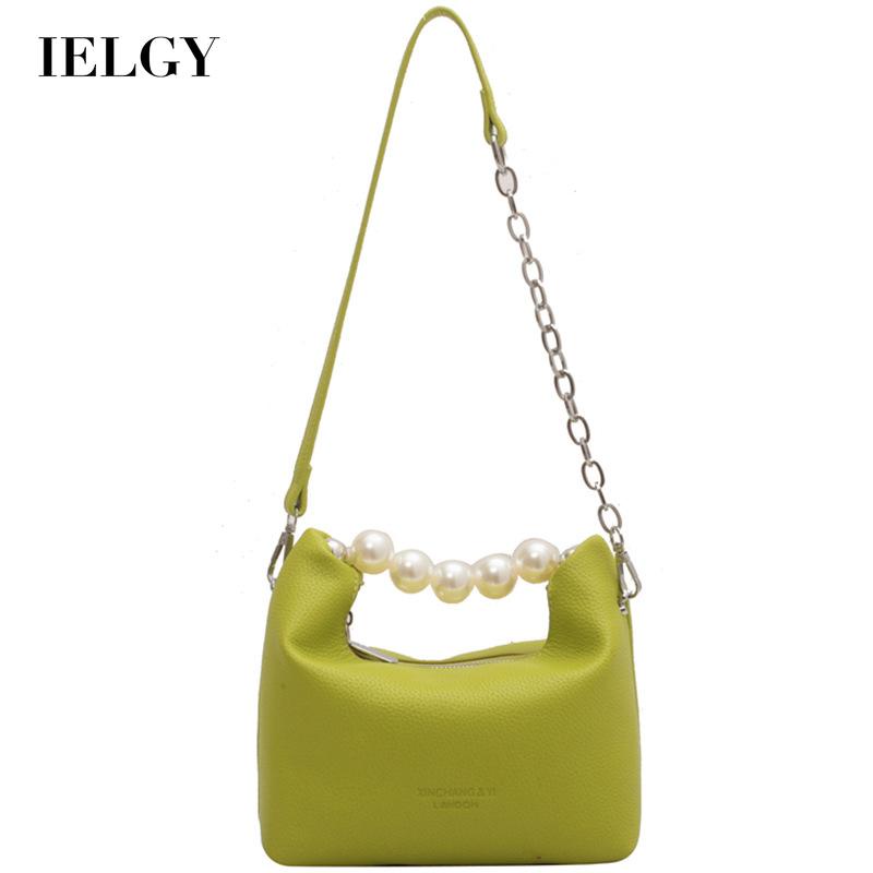 Túi đeo vai IELGY đính ngọc trai giả thời trang cao cấp dành cho nữ