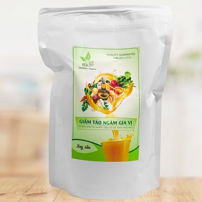 Kháng sinh tự nhiên xay sẵn túi tiện lợi VietHealthy 1 lít
