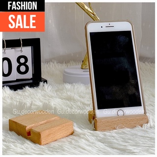 Gía đỡ điện thoại, kệ để máy tính bảng smartphone gỗ decor