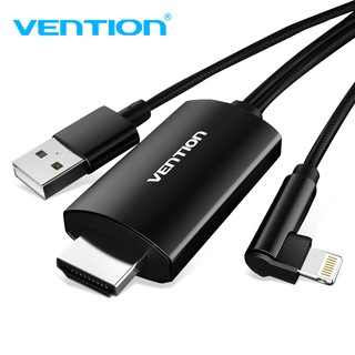 Cáp VENTION Chuyển Đổi Cổng Lightning Sang Hdmi 1080p Cho Iphone X Hdtv