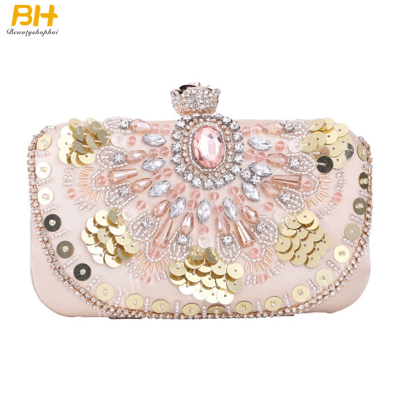 Túi Xách Dự Tiệc Cỡ Lớn Thời Trang Âu Mỹ Dành Cho Nữ