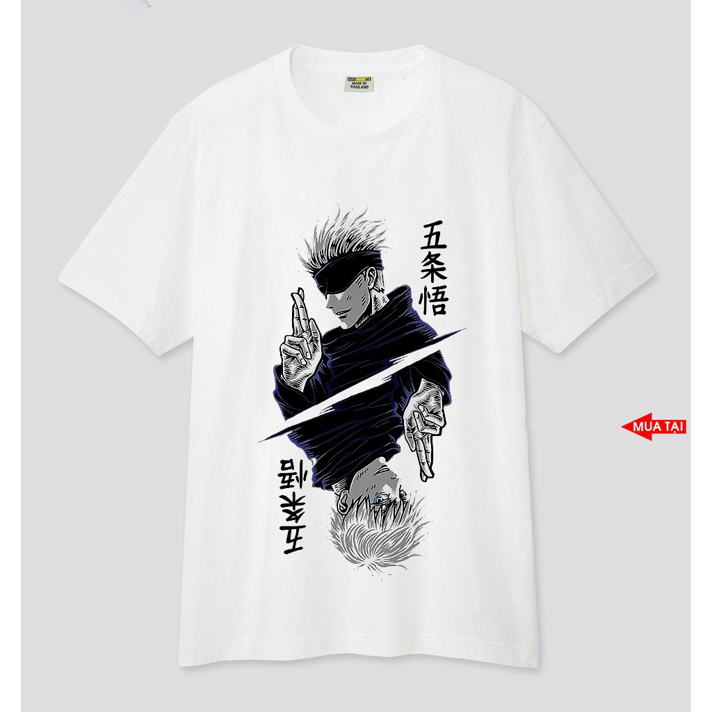 Áo phông Jujutsu Kaisen - Gojo Side Anime Manga độc đẹp siêu chất