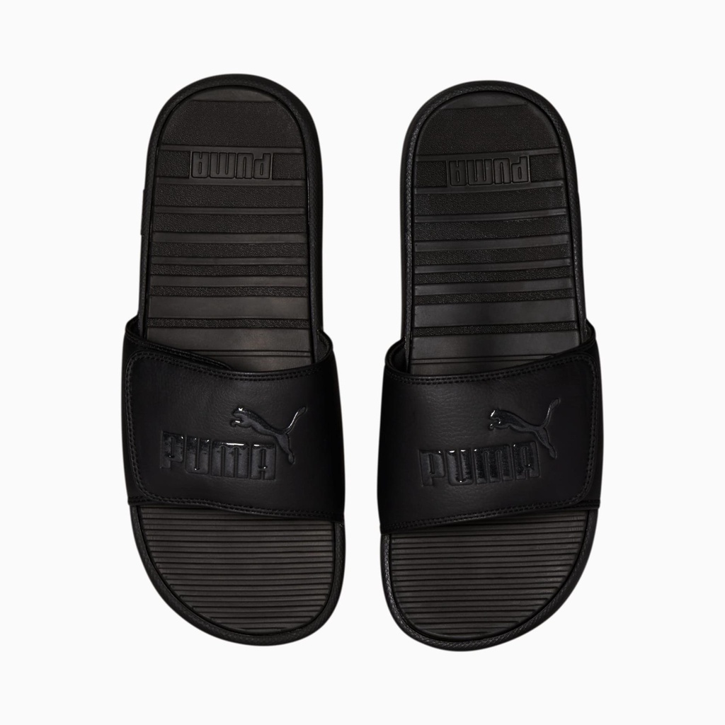 [CHÍNH HÃNG] DÉP PUMA COOL CAT - ĐEN FULL - *ALL BLACK* - Code: 371044 03