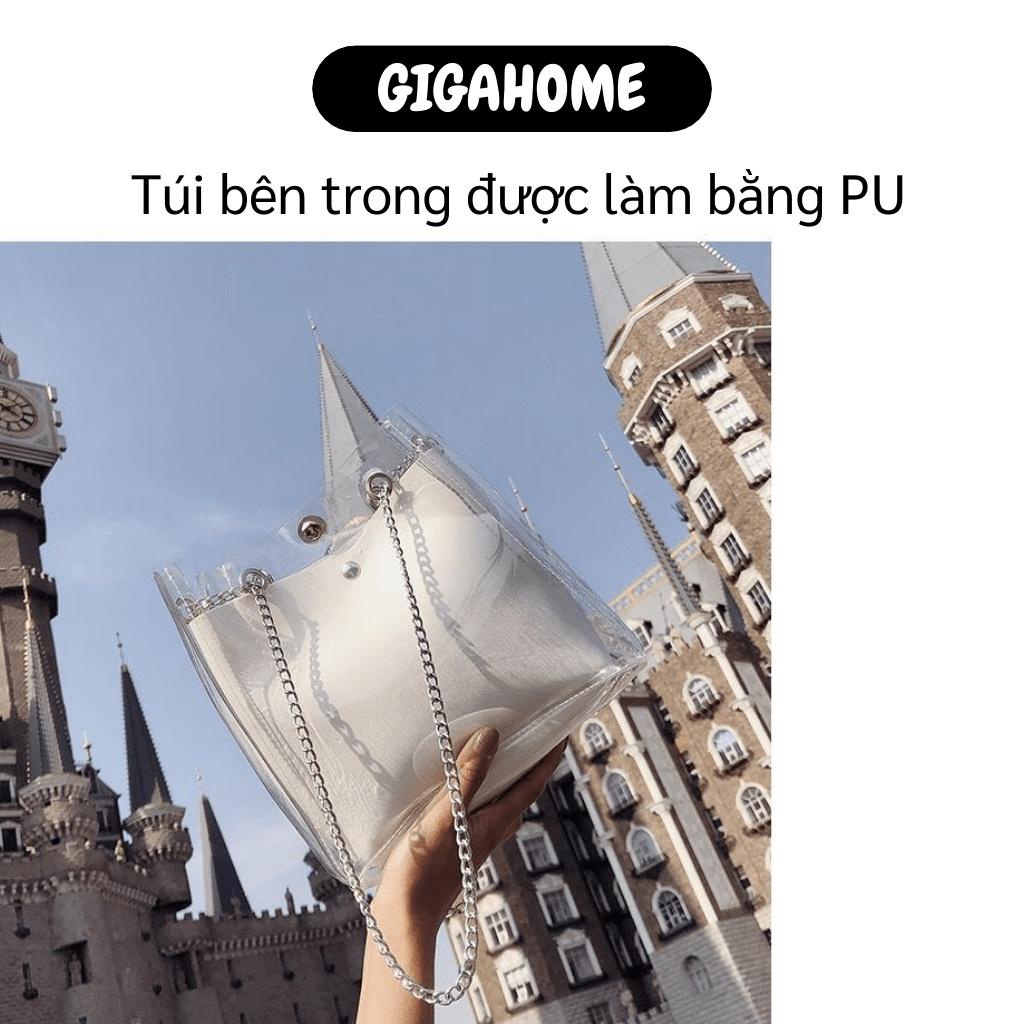 Túi xách   GIÁ VỐN   Túi xách 2 lớp nhựa bên ngoài (5 màu), mang đến phong cách trẻ trung, sành điệu cho bạn nữ 7904