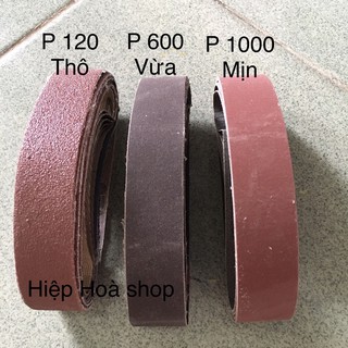 Dây đai 330x30mm và 330x15mm - Nhám vòng cho máy mài nhám mini